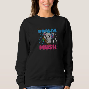 Camiseta Koalas E Notas Musicais Cantor Eucalyptus