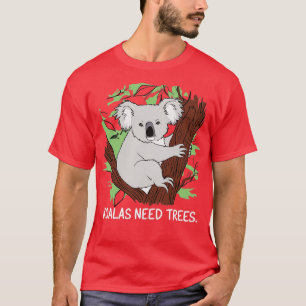 Camiseta koalas need trees 1
