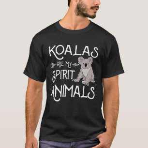 Camiseta Koalas São Os Meus Animais Espirituosos Vintage Ko