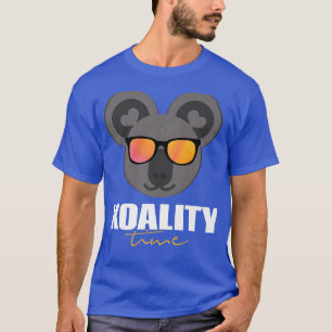 Camiseta Koality Time Sarcastic Koala Bear Sayings Trabalho