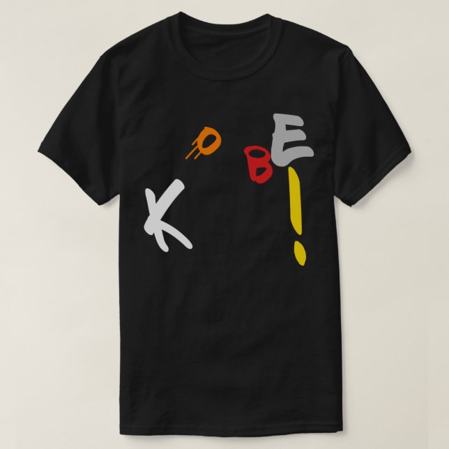 Camiseta Kobe! Moletom com Capuz (Frente do Design)