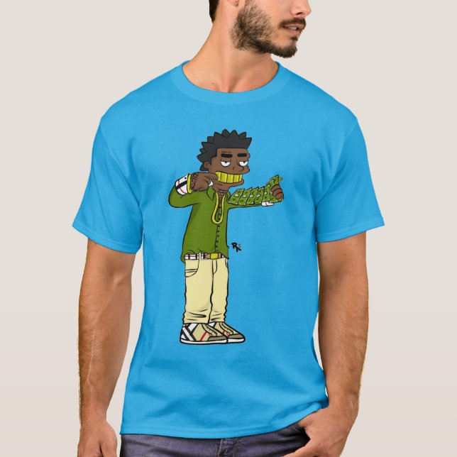 Camiseta Kodak Black Cartoon Tee (Frente)