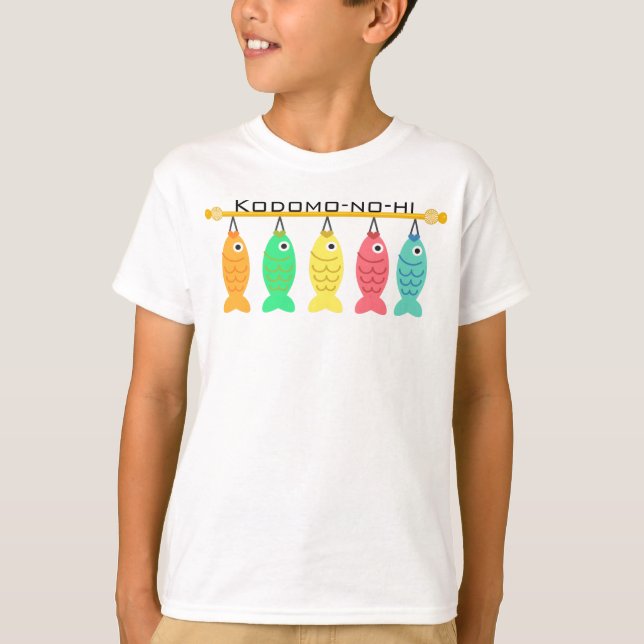 Camiseta Kodomo-no-hi Koinobori Carpa (Frente)