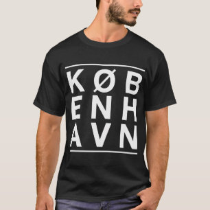 Camiseta Koebenhavn Por Copenhagen Dinamarca
