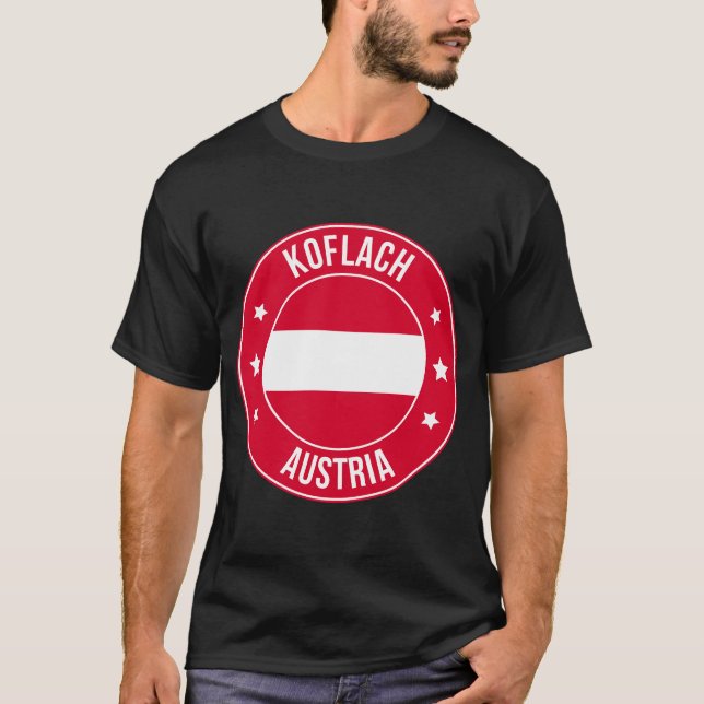 Camiseta Koflach, Cidade da Áustria (Frente)