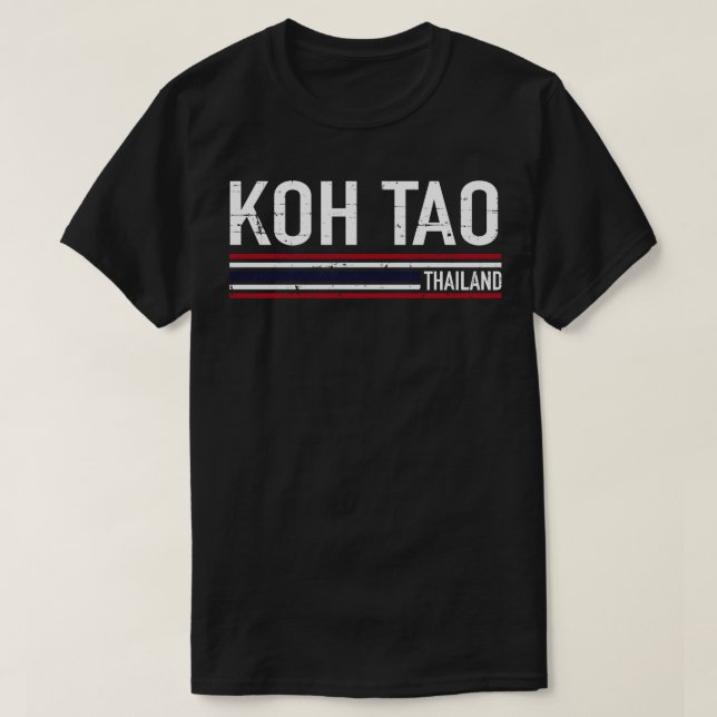 Camiseta Koh Tao Tailândia 1 (Frente do Design)