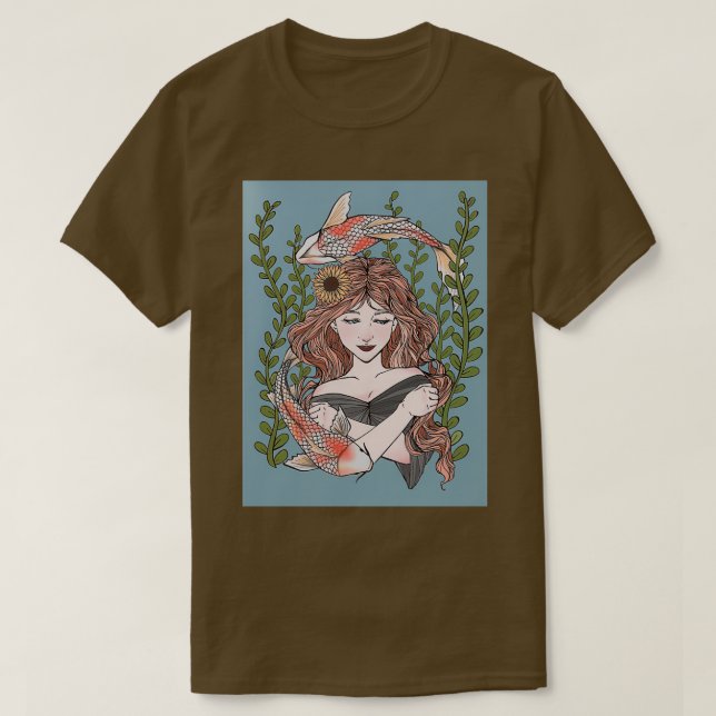 Camiseta Koi amp subwater (Frente do Design)