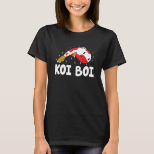 Camiseta Koi Boi Fish Koi Peixe Reprodutor Koi Japonês Koi 
