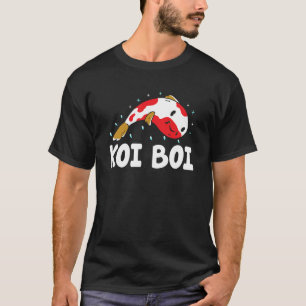 Camiseta Koi Boi Fish Koi Peixe Reprodutor Koi Japonês Koi 