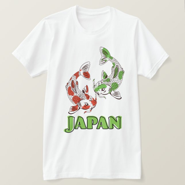 Camiseta Koi Carp (Frente do Design)