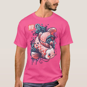 Camiseta Koi Carp Fish Watercolor