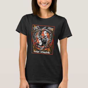 Camiseta Koi Carp Yin Yang