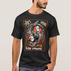 Camiseta Koi Carp Yin Yang