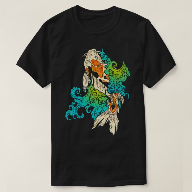 Camiseta Koi Fish (Frente do Design)