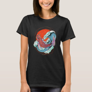 Camiseta Koi Fish Carp Nishikigoi Japão Cultura
