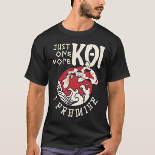 Camiseta Koi Fish Funny Japonês Koi Fish Koi Carp Ying Ya