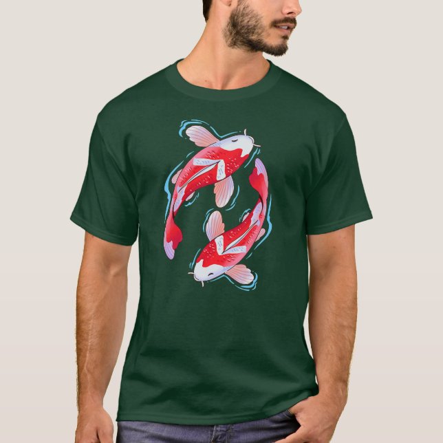 Camiseta Koi Fish I Koi Carp Pond (Frente)