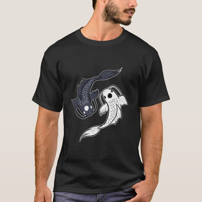 Camiseta Koi Fish Japonês (Frente)