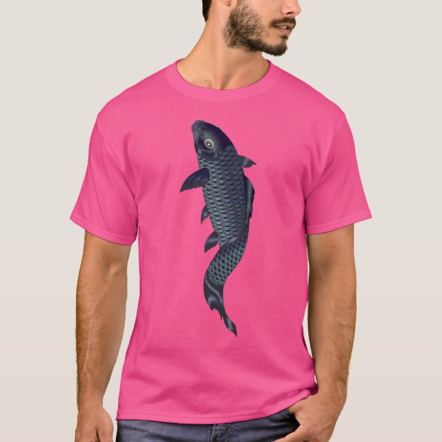 Camiseta Koi Fish Japonês (Frente)