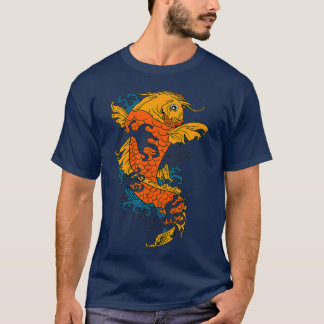 Camiseta Koi Fish Japonês