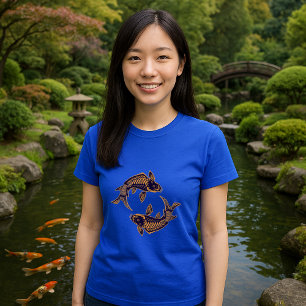 Camiseta Koi Fish Japonês