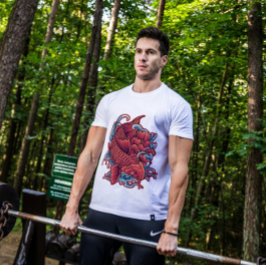 Camiseta Koi Fish Japonês