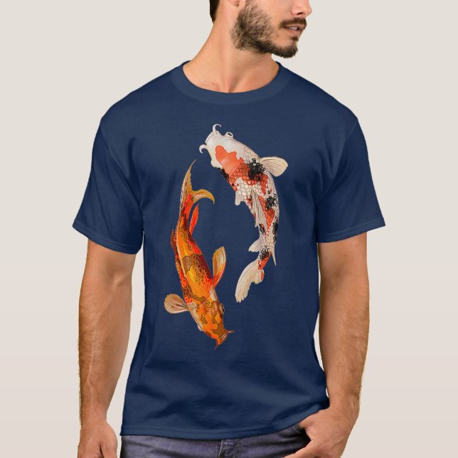 Camiseta Koi Fish Japonês (Frente)