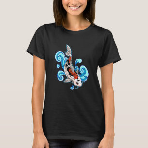 Camiseta Koi Fish Koi Carp Asiático