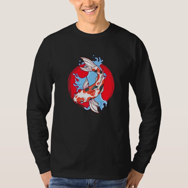 Camiseta Koi Fish Koi Pond Carp (Frente)