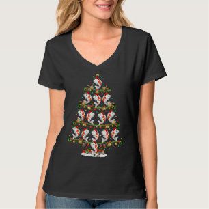 Camiseta Koi Fish Lover Papais noeis Xmas Koi Natal Tre