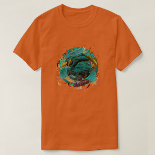 Camiseta Koi Fish "NADANDO EM PAZ"