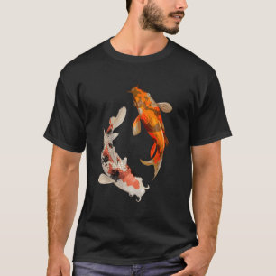 Camiseta Koi Fish Nishikigoi Yin Yang Carp