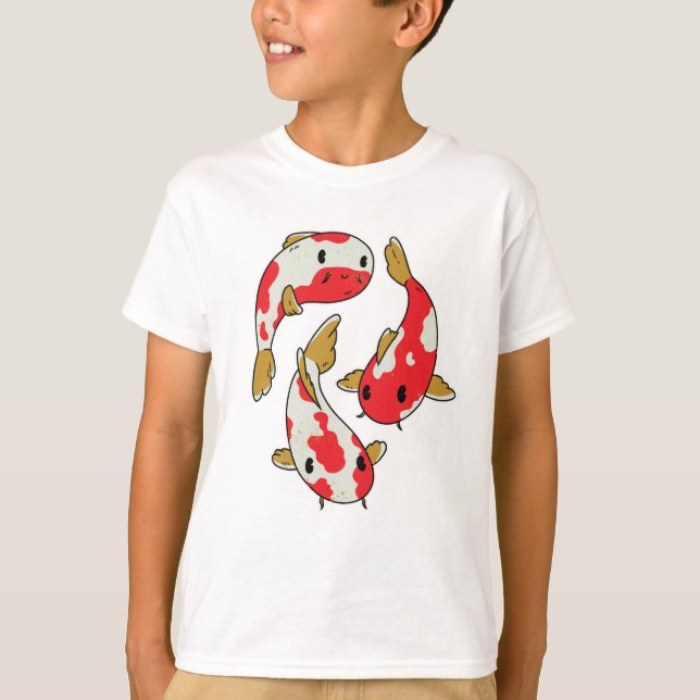 Camiseta Koi fishes (Frente)