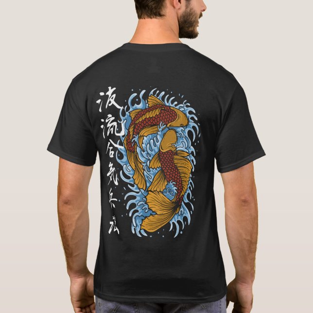 Camiseta Koi Kanji (Verso)