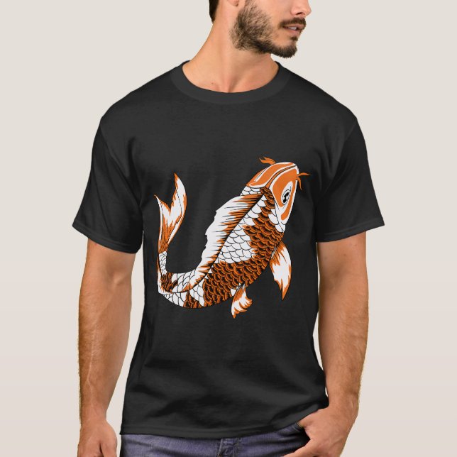Camiseta Koi Laranja (Frente)