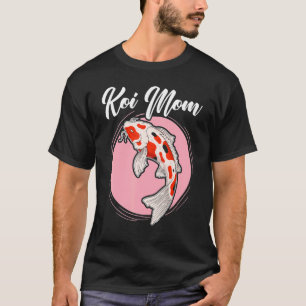 Camiseta Koi Mãe Japonês Koi Carp Nishikigoi Fish Mães