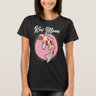 Camiseta Koi Mãe Japonês Koi Carp Nishikigoi Fish Mães
