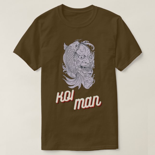 Camiseta Koi Man (Frente do Design)