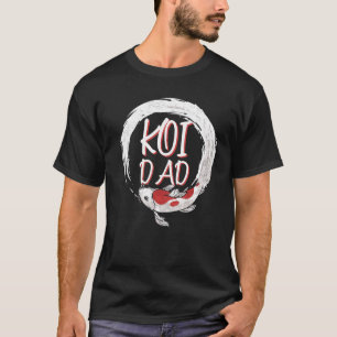 Camiseta Koi Pai Japonês Koi Fish 1