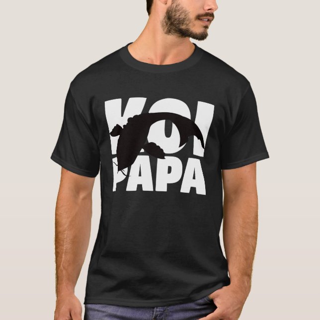 Camiseta Koi Papa  for Koi  Animal Father Koi Dad (Frente)