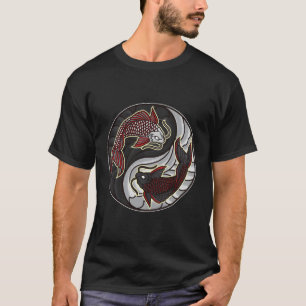 Camiseta Koi Yin Yang Koi Ying Yang Koi Yoga