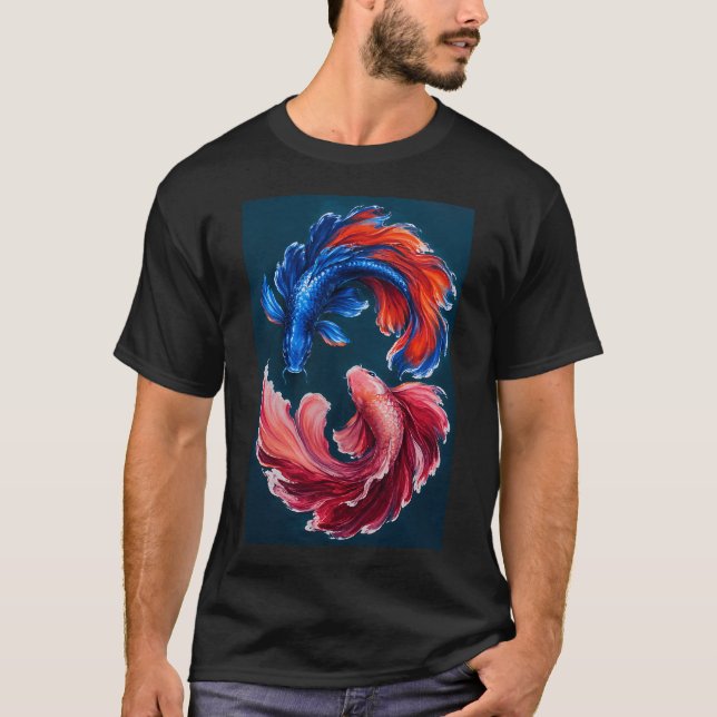 Camiseta Koi Ying Yang (Frente)