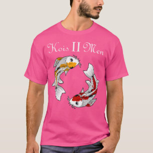 Camiseta Kois Ii Men Fish Carp Yin Yang Rb Group Engraçado