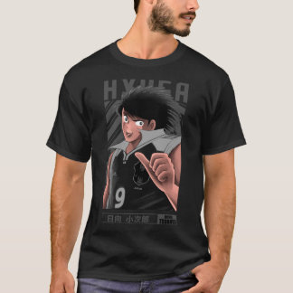 Camiseta Kojiro Hyuga = CAPTAIN TSUBASA = Manga Design
