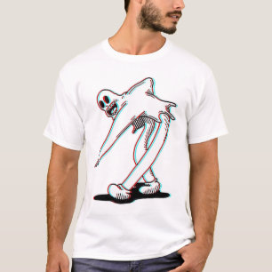Camiseta Koko O Palhaço Ghost Glitch Dança