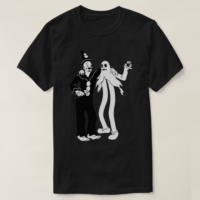 Camiseta Koko the Clown and Ghost     (Frente do Design)