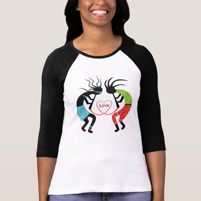 Camiseta Kokopelli Adorava Camisas. (Frente)