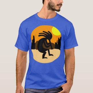 Camiseta Kokopelli Native American Sunset