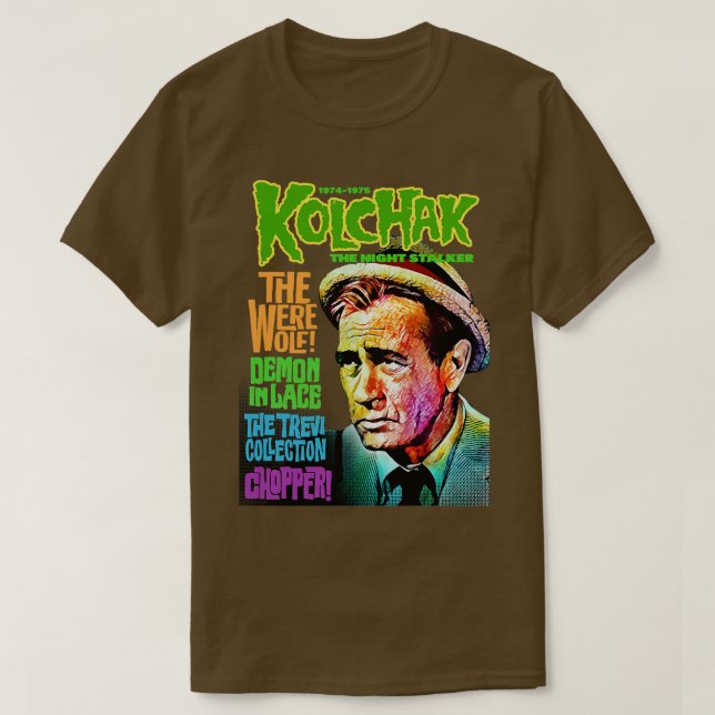 Camiseta Kolchak The Night Stalker style 2 do HomeStudio (Frente do Design)