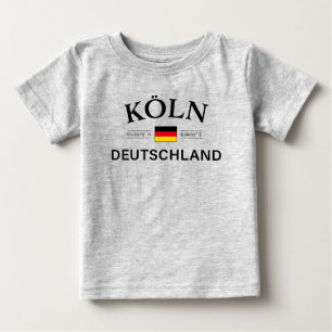 Camiseta Koln (Colônia) Coordenadas de Alemanhas Alemãs